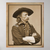 George Armstrong Custer 1876 Foto Poster (Voorkant)