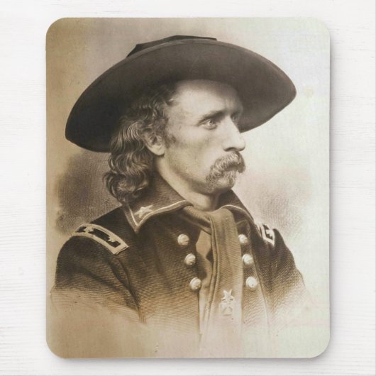 George Armstrong Custer ongeveer 1860 jaar Muismat (Voorkant)