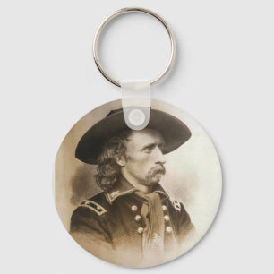 George Armstrong Custer ongeveer 1860 jaar Sleutelhanger