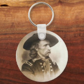 George Armstrong Custer ongeveer 1860 jaar Sleutelhanger (Voorkant)