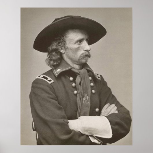 George Armstrong Custer Poster (Voorkant)