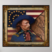 George Armstrong Custer Poster (Voorkant)