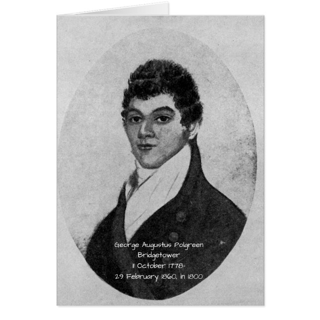 George Augustus Polgreen Bridgetower (Voorkant)
