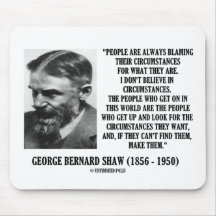 George B. Ik geloof niet in omstandigheden