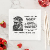 George B. Shaw I Don't Believe In Circumstances Servet (Insitu)