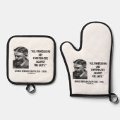 George B. Shaw Professions Conspiracies Laity Ovenwant & Pannenlap Set (Voorkant)