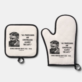 George B. Shaw Professions Conspiracies Laity Ovenwant & Pannenlap Set