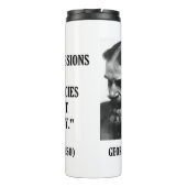 George B. Shaw Professions Conspiracies Laity Thermosbeker (Achterkant)