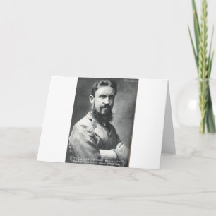 George B Shaw Quarrel/Breeding Wisdom Quote Gifts Kaart