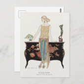 George Barbier, Art Deco Briefkaart (Voorkant / Achterkant)