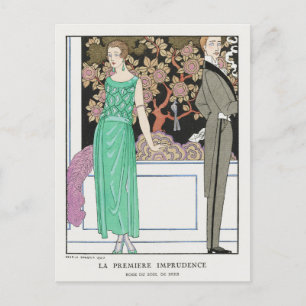 George Barbier, Art Deco Briefkaart