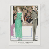 George Barbier, Art Deco Briefkaart (Voorkant)