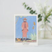 George Barbier, Art Deco Briefkaart (Staand voorkant)