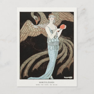 George Barbier, Art Deco Briefkaart