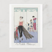 George Barbier, Art Deco Briefkaart (Voorkant)