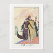 George Barbier, Art Deco Briefkaart (Voorkant)