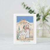 George Barbier, Art Deco Briefkaart (Staand voorkant)