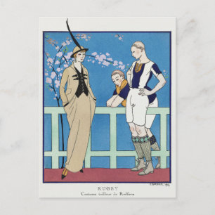 George Barbier, Art Deco Briefkaart