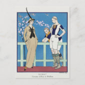 George Barbier, Art Deco Briefkaart (Voorkant)