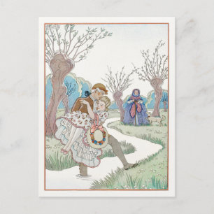 George Barbier, Art Deco Briefkaart