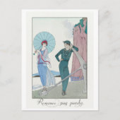 George Barbier, Art Deco Briefkaart (Voorkant)