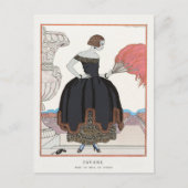 George Barbier, Art Deco Briefkaart (Voorkant)