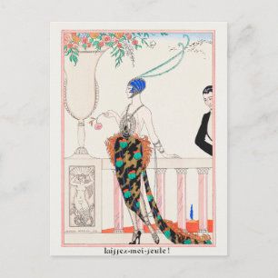 George Barbier, Art Deco Briefkaart