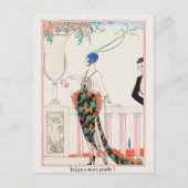 George Barbier, Art Deco Briefkaart (Voorkant)