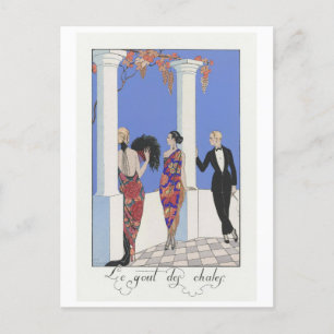 George Barbier, Art Deco Briefkaart