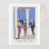 George Barbier, Art Deco Briefkaart (Voorkant)