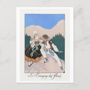 George Barbier, Art Deco Briefkaart