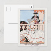 George Barbier, Art Deco Briefkaart (Voorkant / Achterkant)