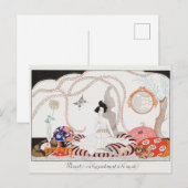 George Barbier, Art Deco Briefkaart (Voorkant / Achterkant)