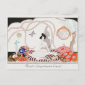 George Barbier, Art Deco Briefkaart (Voorkant)