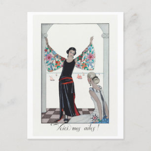 George Barbier, Art Deco Briefkaart