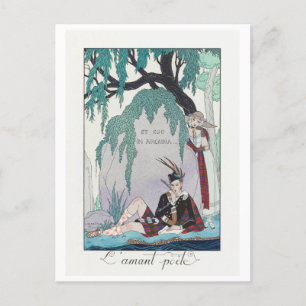 George Barbier, Art Deco Briefkaart