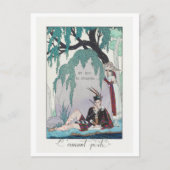 George Barbier, Art Deco Briefkaart (Voorkant)