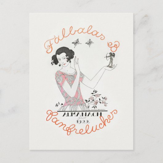 George Barbier, Art Deco Briefkaart (Voorkant)