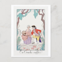 George Barbier, Art Deco Briefkaart