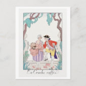 George Barbier, Art Deco Briefkaart (Voorkant)