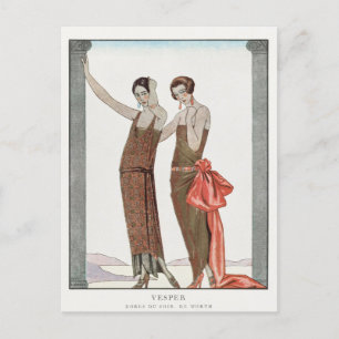 George Barbier, Art Deco Briefkaart