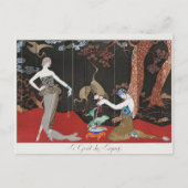 George Barbier, Art Deco Briefkaart (Voorkant)