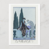George Barbier, Art Deco Briefkaart (Voorkant)