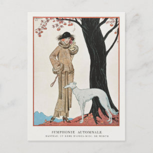 George Barbier, Art Deco Briefkaart