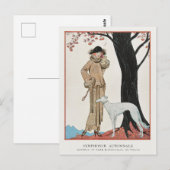 George Barbier, Art Deco Briefkaart (Voorkant / Achterkant)