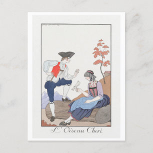 George Barbier, Art Deco Briefkaart