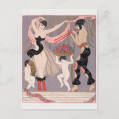 George Barbier, Art Deco Briefkaart (Voorkant)