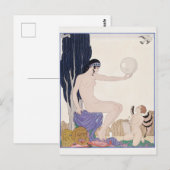 George Barbier, Art Deco Briefkaart (Voorkant / Achterkant)