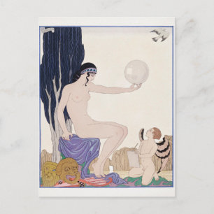 George Barbier, Art Deco Briefkaart