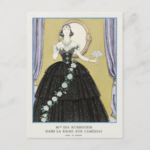 George Barbier, Art Deco Briefkaart